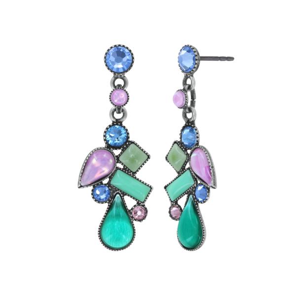 Pastel Multi - Afternoon Bling - Ohrringe von Konplott